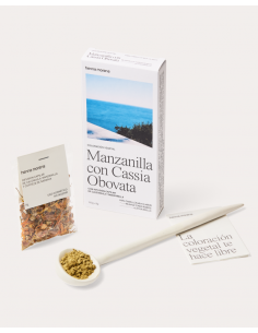 HENNA MORENA Coloración Vegetal de Manzanilla con Cassia Obovata 130 g 2