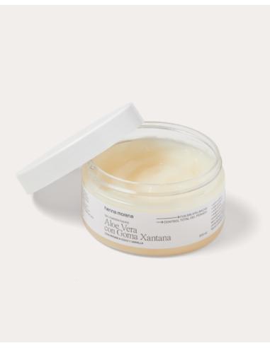 HENNA MORENA Gel Fijador Fuerte de Aloe Vera con Goma Xantana 200 ml