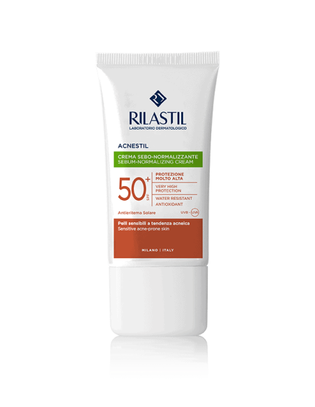 RILASTIL Acnestil Crema Sebonormalizante SPF50+