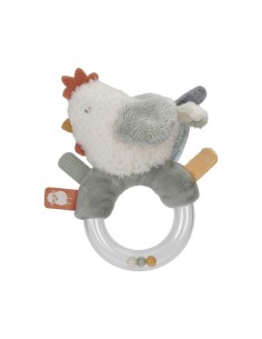 little dutch sonajero mordedor ballena rosa