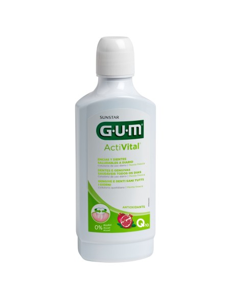 GUM ACTIVITAL Colutorio Diario Antiplaca 500 ml
