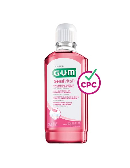 GUM SENSIVITAL+ Colutorio 500 ml