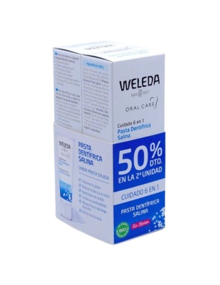WELEDA Duplo Pasta Dentífrica Salina 2 x 75 ml WELEDA Duplo Pasta Dentífrica Salina 2 x 75 ml