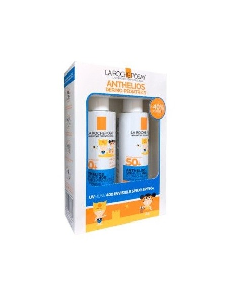 LA ROCHE POSAY ANTHELIOS Dermo-Pediatrics SPF 50+ Spray invisible DUPLO 200 ml + 200 ml