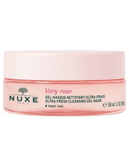 Nuxe Very rose gel mascarilla limpiadora ultra fresca para rostro 150ml