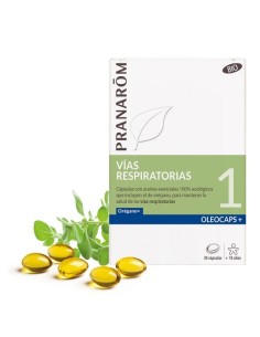 PRANARÔM OLEOCAPS 1 Vías Respiratorias BIO 30 cápsulas PRANARÔM OLEOCAPS 1 Vías Respiratorias BIO 30 cápsulas