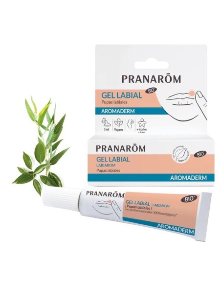 PRANARÔM AROMADERM Labiarom Gel Labial BIO 5 ml