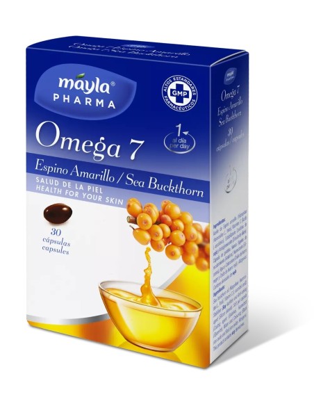 MAYLA OMEGA 7 Espino Amarillo 30 cápsulas
