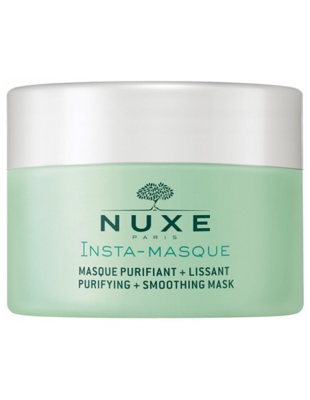 Nuxe Insta-masque purificante+suavizante (rosa y arcilla) para todo tipo de pieles, incluso las sensibles 50 ml