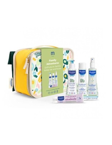 MUSTELA Pack Maleta Family Adventures Pastel
