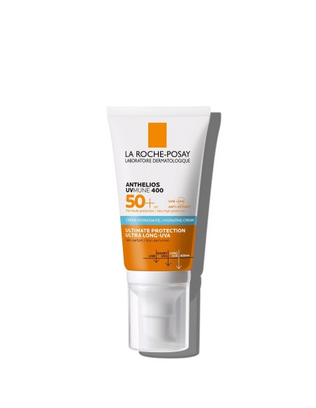 LA ROCHE POSAY ANTHELIOS UVMUNE 400 50+ Crema Hidratante sin Color 50 ml