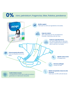 PINGO Pañales Ecológicos Talla 5 Junior 36 unidades 2