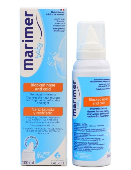 MARIMER Baby Congestión Nasal y Resfriados 100 ml