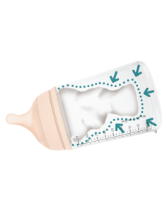 SUAVINEX ZERO ZERO Biberón Anticólico Flujo Medio M 270 ml - Medium 2