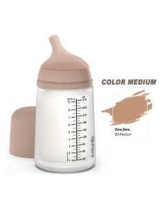 SUAVINEX ZERO ZERO Biberón Anticólico Flujo Medio M 270 ml - Medium