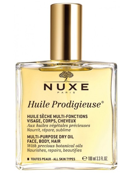 Nuxe Huile Prodigieuse aceite seco para cara, cuerpo y cabello para todo tipo de pieles 100 ml