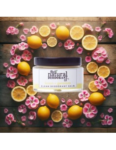 THE NATURAL DEODORANT CO Clean Balm Lemon + Geranium 55 g 2
