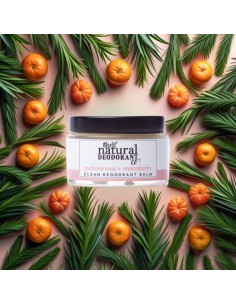 THE NATURAL DEODORANT CO Clean Balm Palmarosa + Mandarin 55 g 2