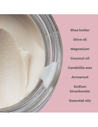 THE NATURAL DEODORANT CO Clean Balm Palmarosa + Mandarin 55 g