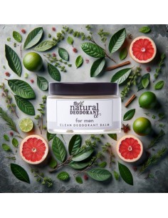 THE NATURAL DEODORANT CO Clean Balm For Men 55 g 2