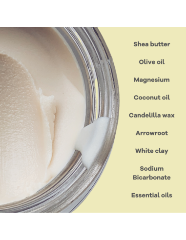 THE NATURAL DEODORANT CO Active Balm Lemon + Geranium 55 g