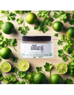 THE NATURAL DEODORANT CO Active Balm Coriander + Lime 55 g 2