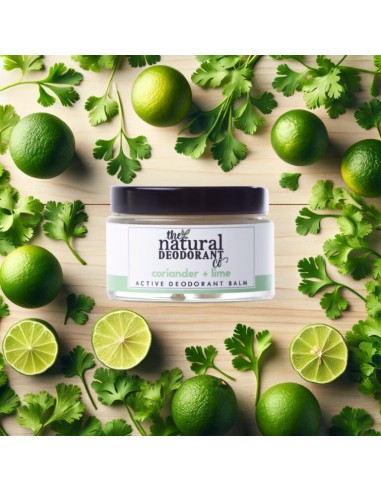 THE NATURAL DEODORANT CO Active Balm Coriander + Lime 55 g