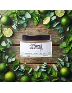 THE NATURAL DEODORANT CO Active Balm Mint + Eucalyptus 55 g 2