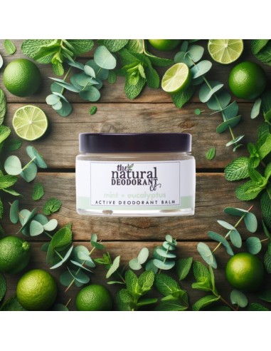 THE NATURAL DEODORANT CO Active Balm Mint + Eucalyptus 55 g