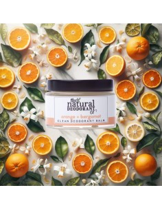 THE NATURAL DEODORANT CO Clean Balm Orange + Bergamot 55 g 2