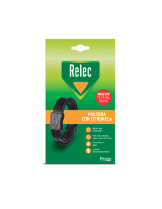 RELEC Pulsera Citronela - Negro