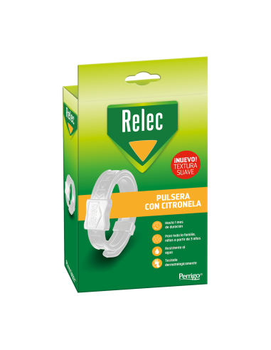 RELEC Pulsera Citronela - Negro