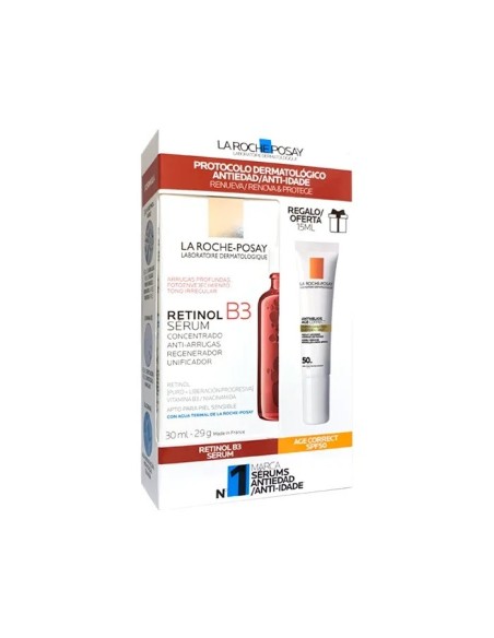 LA ROCHE POSAY Retinol B3 Sérum 30 ml +  Anthelios UVMUNE 400 SPF 50+ 15ml PACK