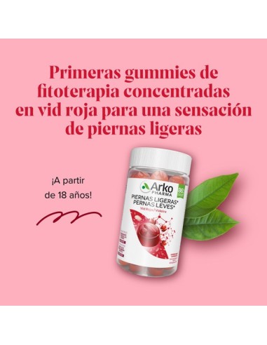 ARKOPHARMA ARKOGUMMIES Piernas Ligeras