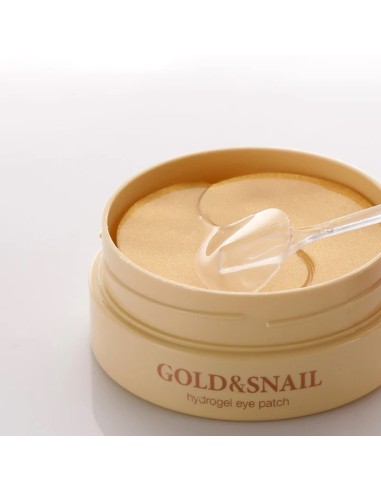 PETITFEE Gold & Snail Hydrogel Eye Patch - Parches Oculares