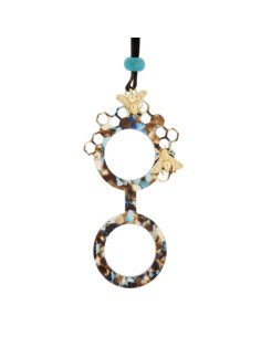 FLIPPAN LOOK Colgante - Gafas Abejas Turquesa 2