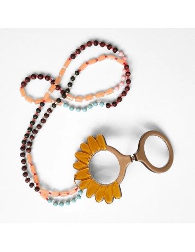 FLIPPAN LOOK Colgante - Gafas Margarita Mostaza