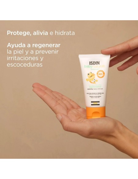 ISDIN BABYNATURALS Nutraisdin Pomada del Pañal Regeneradora 100 ml + 100 ml - DUPLO ISDIN BABYNATURALS Nutraisdin Pomada del Pañal Regeneradora 100 ml + 100 ml - DUPLO