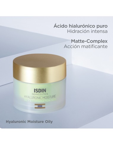ISDIN ISDINCEUTICS Prevent Crema Ácido Hialurónico Oil-Control 50 ml