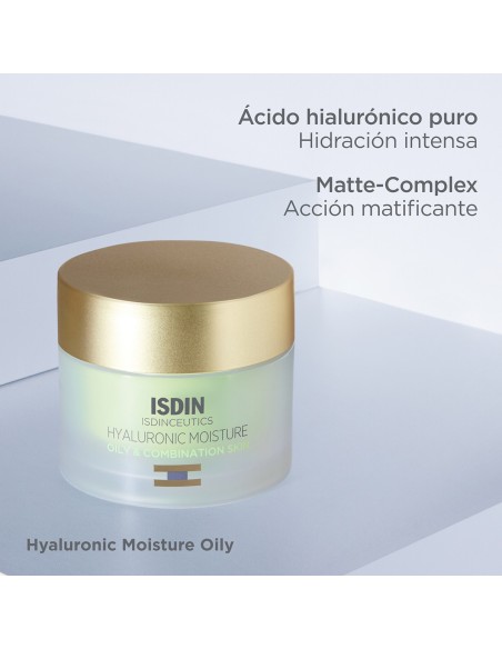 ISDIN ISDINCEUTICS Prevent Crema Ácido Hialurónico Oil-Control 50 ml