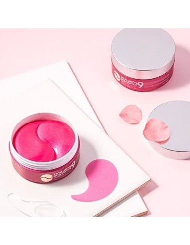MEDI-PEEL Hyaluron Rose Peptide 9 Ampoule Eye Patch - Parches Ojos