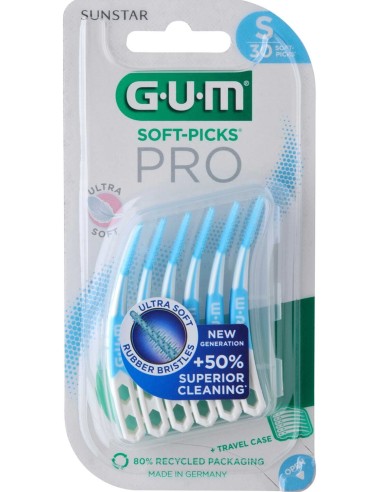 GUM Palillo Interdental Soft-Picks PRO Talla S 30 unidades