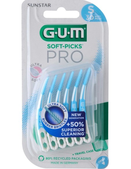 GUM Palillo Interdental Soft-Picks PRO Talla S 30 unidades