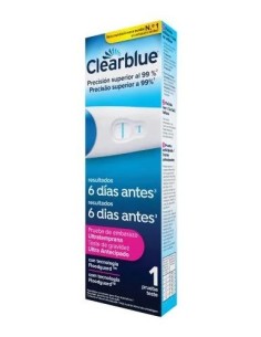 CLEARBLUE Test de Embarazo Ultratemprano 1 prueba
