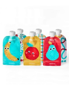 DIDO BABY Pack 6 Bolsitas de Alimentos Reutilizables