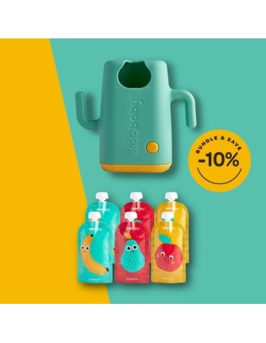DIDO BABY Pack 6 Bolsitas de Alimentos Reutilizables