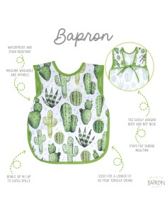 BAPRON BABY Babero - Desert Cactus