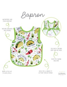 BAPRON BABY Babero - Taco Party