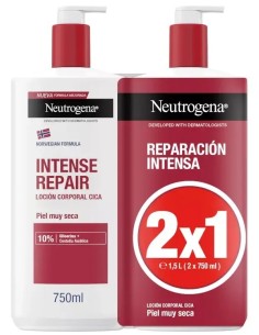 NEUTROGENA Intense Repair Loción Corporal 2 x 750 ml - DUPLO