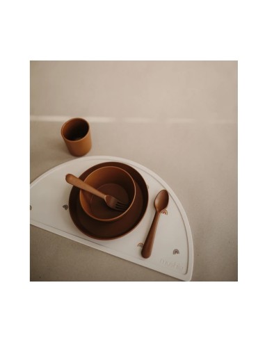 Hevea chupete goma natural 0-3 m color anaranjado y anatómico